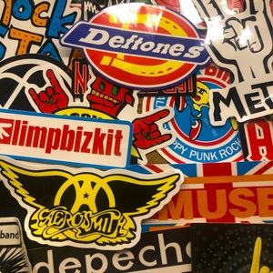 75 Alternative Band Stickers 🎸